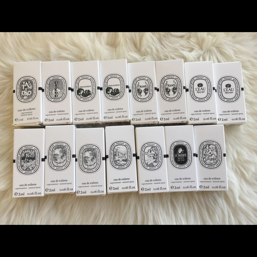 Diptyque samples bundle